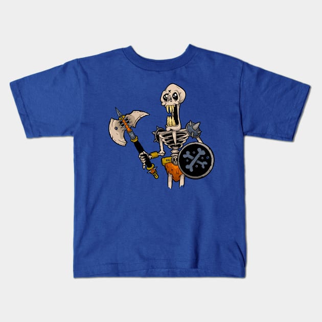 Dungeon Guard Kids T-Shirt by PrettyGoodPosters